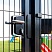 Заказать Замок для распашных ворот промышленный накладной механический Locinox (Бельгия) LAKQ6060 U2L с доставкой в Пролетарске